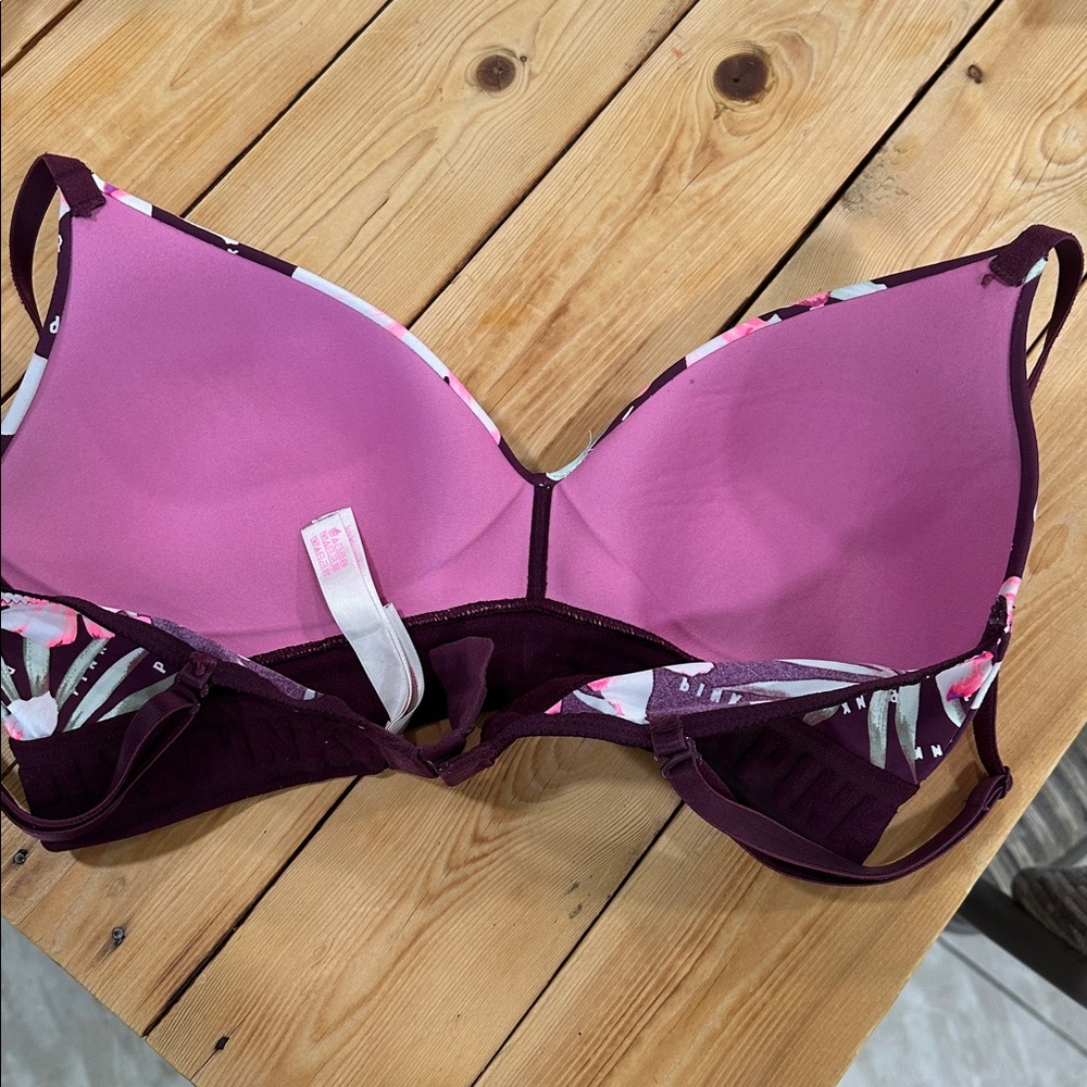 Victoria's Secret Pink Floral Bralette women’s Sz 34C - Picture 7 of 7